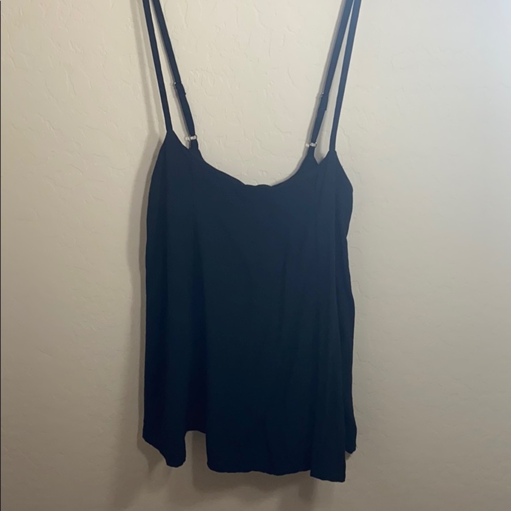 Black overall skirt